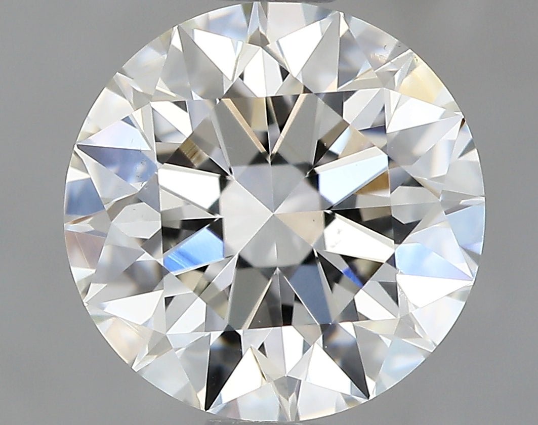 1.5 Carat Round - Natural Diamond - 1.5 - H - SI1 - EX - EX - EX - Diamonds By Rothschild