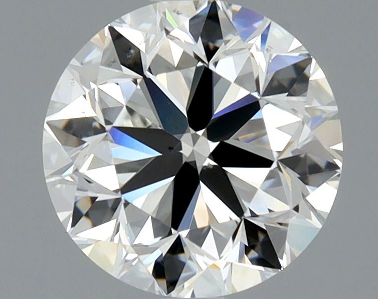 1.5 Carat Round - Natural Diamond - 1.5 - H - SI1 - VG - EX - EX - Diamonds By Rothschild