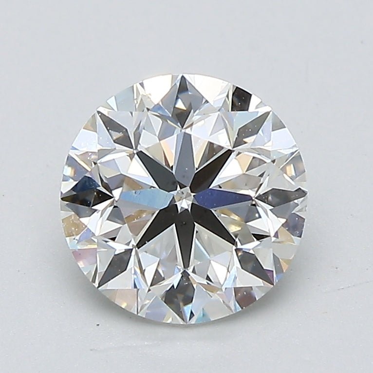 1.5 Carat Round - Natural Diamond - 1.5 - H - SI1 - VG - EX - VG - Diamonds By Rothschild