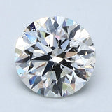 1.5 Carat Round - Natural Diamond - 1.5 - H - SI1 - VG - VG - EX - Diamonds By Rothschild