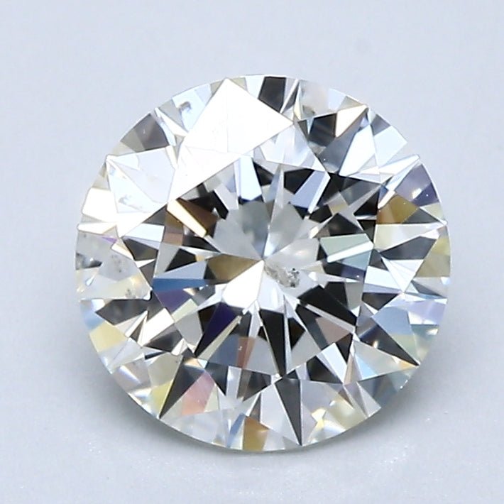 1.5 Carat Round - Natural Diamond - 1.5 - H - SI2 - EX - EX - EX - Diamonds By Rothschild