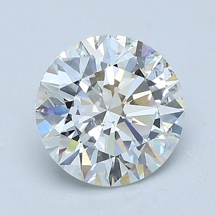 1.5 Carat Round - Natural Diamond - 1.5 - H - SI2 - EX - EX - EX - Diamonds By Rothschild