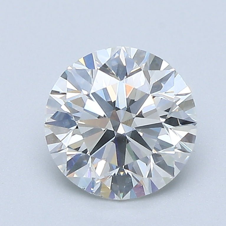 1.5 Carat Round - Natural Diamond - 1.5 - H - SI2 - EX - EX - EX - Diamonds By Rothschild