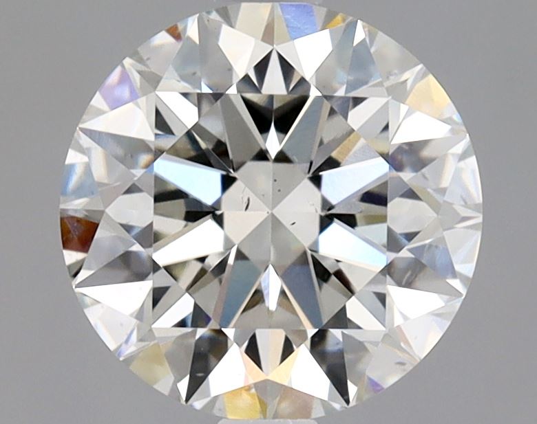 1.5 Carat Round - Natural Diamond - 1.5 - I - SI1 - EX - EX - Diamonds By Rothschild