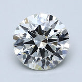 1.5 Carat Round - Natural Diamond - 1.5 - I - SI1 - EX - EX - EX - Diamonds By Rothschild