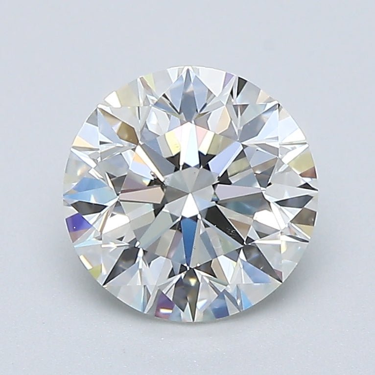 1.5 Carat Round - Natural Diamond - 1.5 - I - SI1 - EX - EX - EX - Diamonds By Rothschild