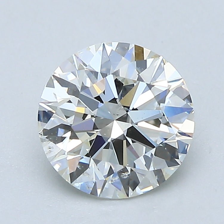 1.5 Carat Round - Natural Diamond - 1.5 - I - SI1 - EX - EX - EX - Diamonds By Rothschild