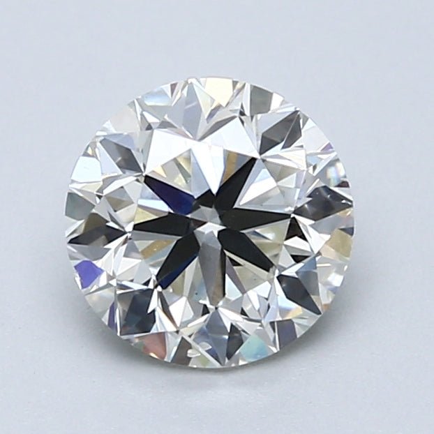 1.5 Carat Round - Natural Diamond - 1.5 - I - SI1 - VG - EX - EX - Diamonds By Rothschild