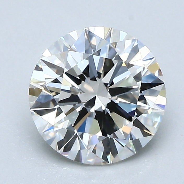 1.5 Carat Round - Natural Diamond - 1.5 - I - VS1 - EX - EX - EX - Diamonds By Rothschild