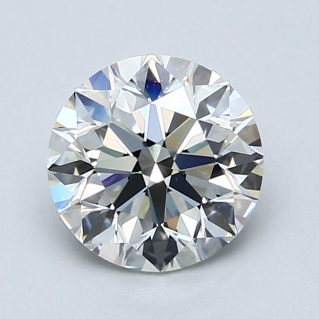 1.5 Carat Round - Natural Diamond - 1.5 - I - VS2 - EX - EX - EX - Diamonds By Rothschild