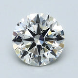 1.5 Carat Round - Natural Diamond - 1.5 - J - SI1 - EX - EX - EX - Diamonds By Rothschild