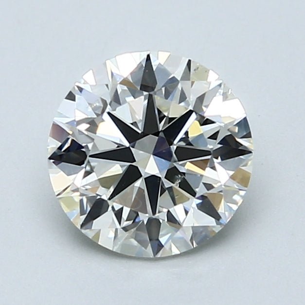1.5 Carat Round - Natural Diamond - 1.5 - J - SI1 - EX - EX - EX - Diamonds By Rothschild