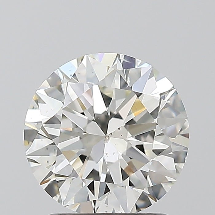 1.5 Carat Round - Natural Diamond - 1.5 - J - SI1 - EX - EX - EX - Diamonds By Rothschild