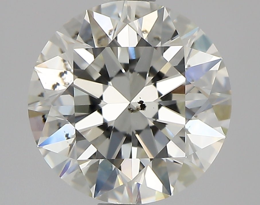 1.5 Carat Round - Natural Diamond - 1.5 - J - SI2 - EX - EX - Diamonds By Rothschild