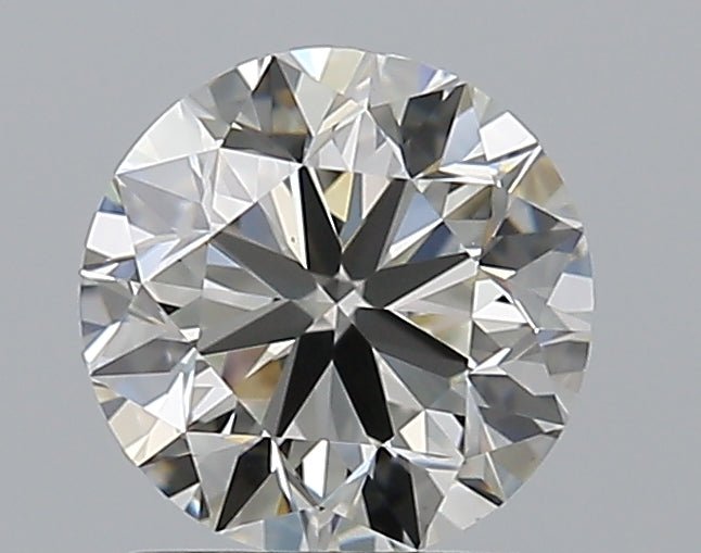1.5 Carat Round - Natural Diamond - 1.5 - J - VS1 - VG - EX - VG - Diamonds By Rothschild