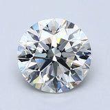 1.5 Carat Round - Natural Diamond - 1.5 - J - VS2 - EX - EX - EX - Diamonds By Rothschild