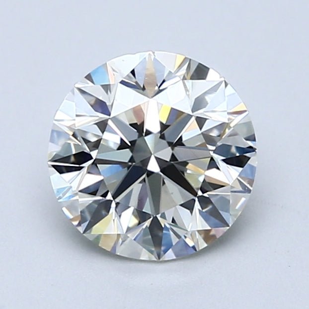 1.5 Carat Round - Natural Diamond - 1.5 - J - VS2 - EX - EX - EX - Diamonds By Rothschild