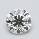 1.5 Carat Round - Natural Diamond - 1.5 - J - VS2 - VG - EX - VG - Diamonds By Rothschild
