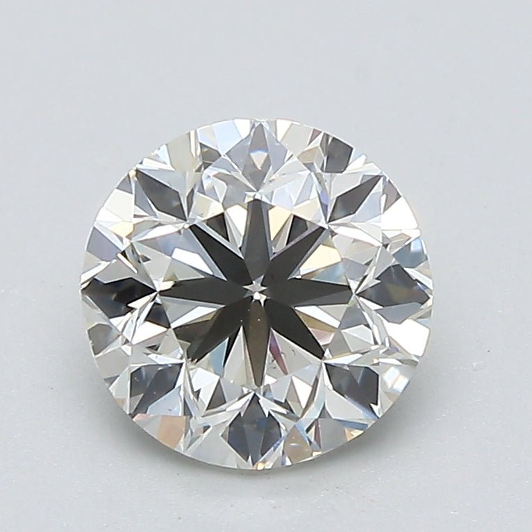 1.5 Carat Round - Natural Diamond - 1.5 - J - VS2 - VG - EX - VG - Diamonds By Rothschild