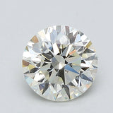1.5 Carat Round - Natural Diamond - 1.5 - J - VVS2 - VG - EX - EX - Diamonds By Rothschild