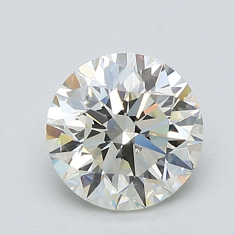 1.5 Carat Round - Natural Diamond - 1.5 - J - VVS2 - VG - EX - EX - Diamonds By Rothschild