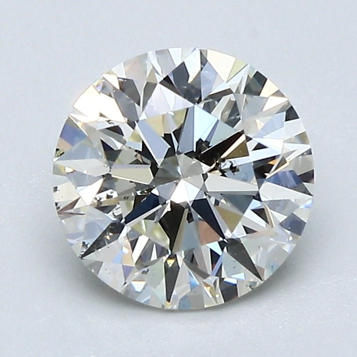 1.5 Carat Round - Natural Diamond - 1.5 - K - SI1 - EX - EX - EX - Diamonds By Rothschild
