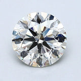 1.5 Carat Round - Natural Diamond - 1.5 - K - SI2 - EX - EX - EX - Diamonds By Rothschild
