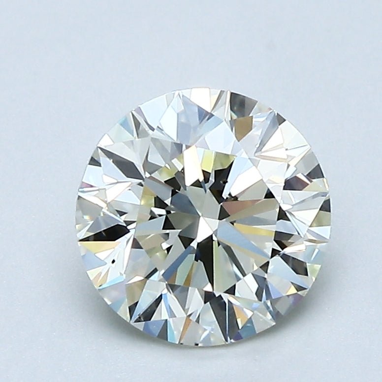 1.5 Carat Round - Natural Diamond - 1.5 - M - VS2 - EX - EX - EX - Diamonds By Rothschild