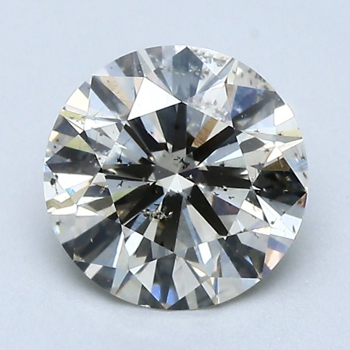 1.5 Carat Round - Natural Diamond - 1.5 - N - SI2 - VG - VG - G - Diamonds By Rothschild