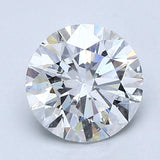 1.5 Carat Round - Natural Diamond - 1.51 - D - SI2 - EX - EX - EX - Diamonds By Rothschild