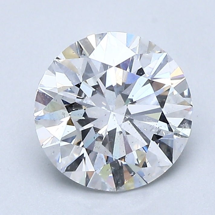 1.5 Carat Round - Natural Diamond - 1.51 - D - SI2 - EX - EX - EX - Diamonds By Rothschild