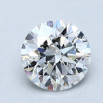 1.5 Carat Round - Natural Diamond - 1.51 - E - SI1 - EX - EX - EX - Diamonds By Rothschild
