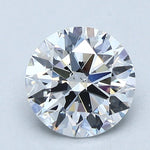 1.5 Carat Round - Natural Diamond - 1.51 - E - VS2 - EX - EX - EX - Diamonds By Rothschild