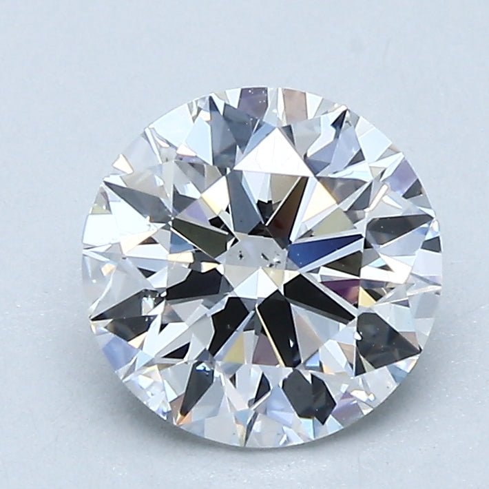 1.5 Carat Round - Natural Diamond - 1.51 - E - VS2 - EX - EX - EX - Diamonds By Rothschild
