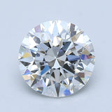 1.5 Carat Round - Natural Diamond - 1.51 - F - SI1 - EX - EX - EX - Diamonds By Rothschild
