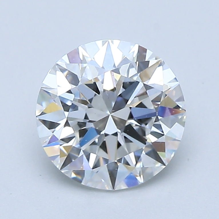1.5 Carat Round - Natural Diamond - 1.51 - F - SI1 - EX - EX - EX - Diamonds By Rothschild