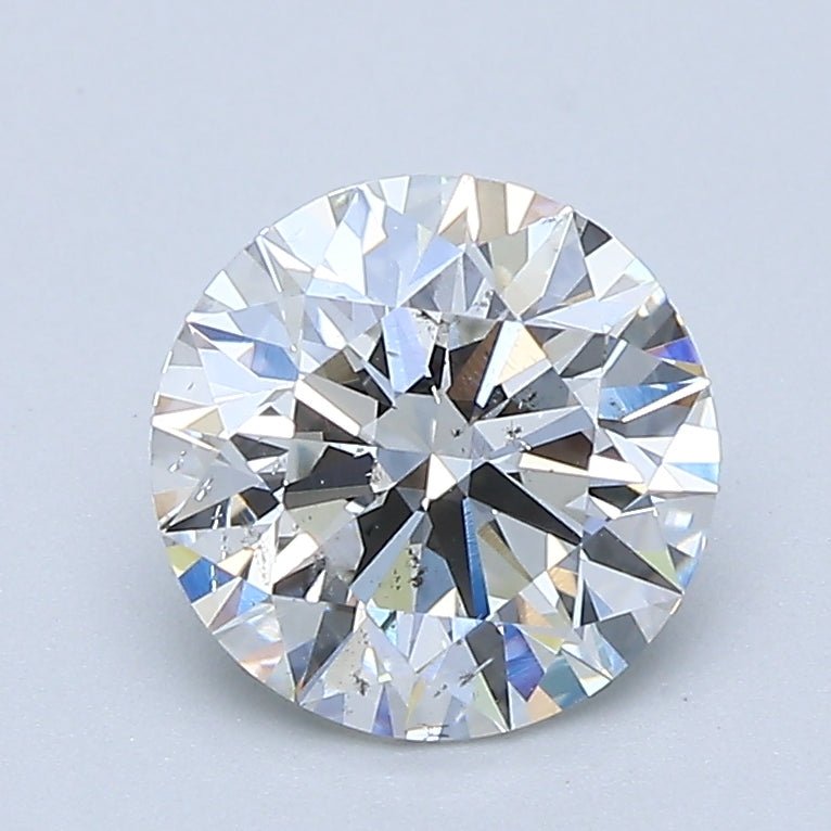 1.5 Carat Round - Natural Diamond - 1.51 - G - SI2 - EX - EX - EX - Diamonds By Rothschild