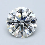 1.5 Carat Round - Natural Diamond - 1.51 - H - SI1 - EX - VG - EX - Diamonds By Rothschild