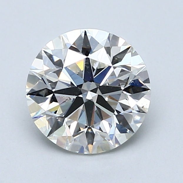 1.5 Carat Round - Natural Diamond - 1.51 - H - SI1 - EX - VG - EX - Diamonds By Rothschild