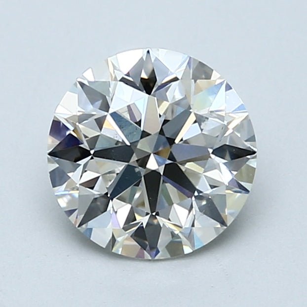1.5 Carat Round - Natural Diamond - 1.51 - I - SI2 - EX - EX - EX - Diamonds By Rothschild