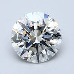 1.5 Carat Round - Natural Diamond - 1.51 - J - SI1 - EX - EX - EX - Diamonds By Rothschild