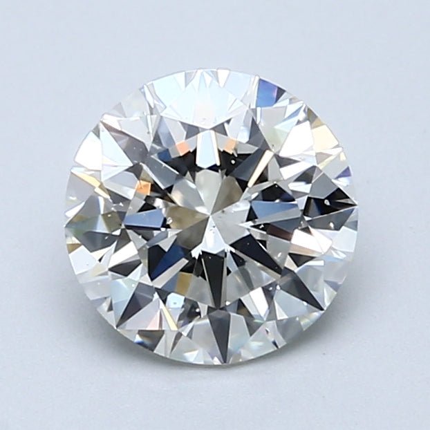 1.5 Carat Round - Natural Diamond - 1.51 - J - SI1 - EX - EX - EX - Diamonds By Rothschild