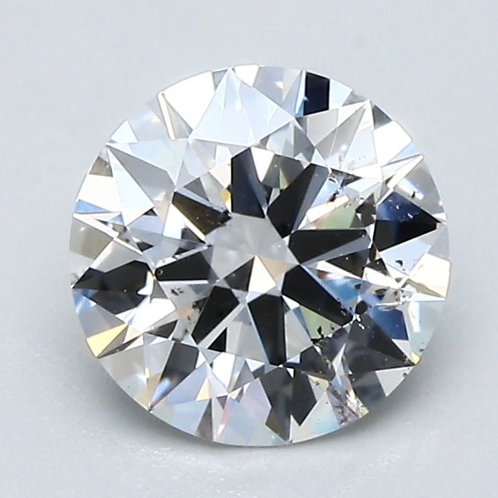 1.5 Carat Round - Natural Diamond - 1.52 - D - SI2 - EX - EX - EX - Diamonds By Rothschild