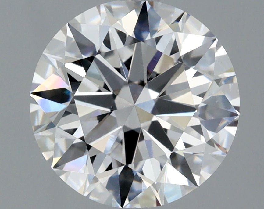 1.5 Carat Round - Natural Diamond - 1.52 - D - VS2 - EX - EX - EX - Diamonds By Rothschild