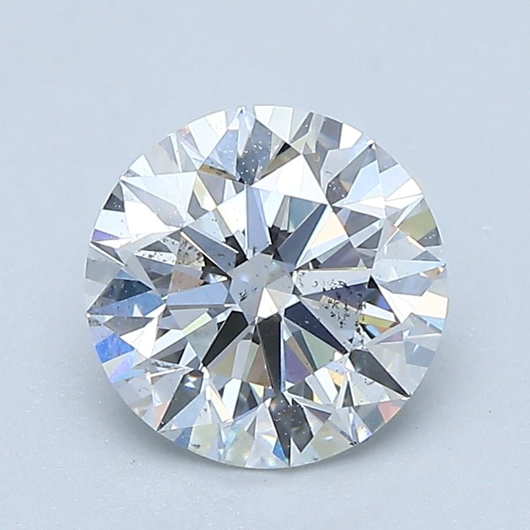 1.5 Carat Round - Natural Diamond - 1.52 - E - SI1 - EX - EX - EX - Diamonds By Rothschild