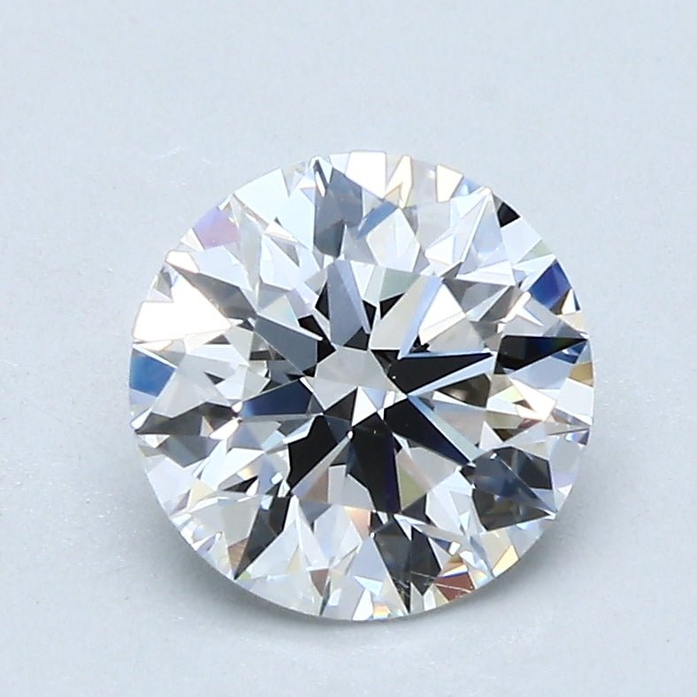 1.5 Carat Round - Natural Diamond - 1.52 - E - VS2 - EX - VG - EX - Diamonds By Rothschild