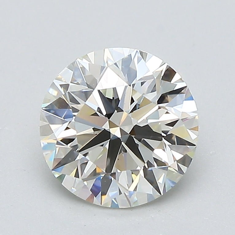 1.5 Carat Round - Natural Diamond - 1.52 - J - VS1 - EX - EX - EX - Diamonds By Rothschild