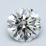 1.5 Carat Round - Natural Diamond - 1.54 - K - IF - EX - EX - EX - Diamonds By Rothschild