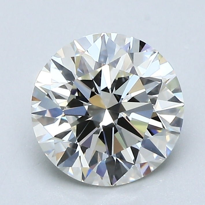 1.5 Carat Round - Natural Diamond - 1.54 - K - IF - EX - EX - EX - Diamonds By Rothschild