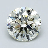 1.5 Carat Round - Natural Diamond - 1.54 - M - SI2 - EX - EX - EX - Diamonds By Rothschild